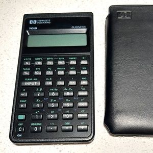SCIENTIFIC CALCULATOR FOR BUSINESS - HEWLETT PACKARD - USED